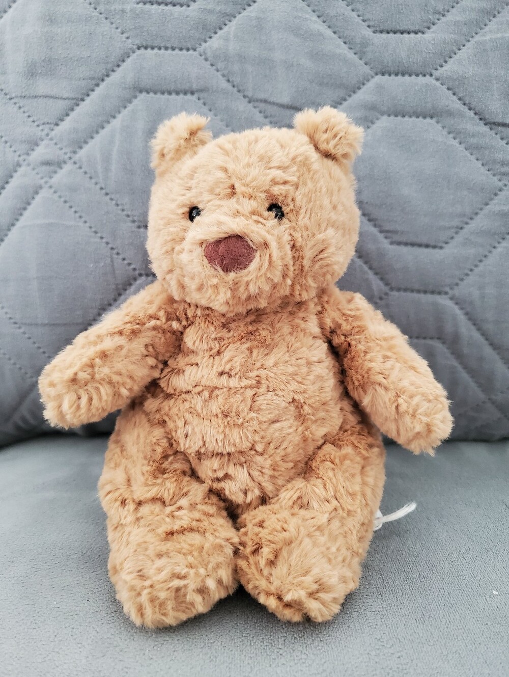 Jellycat London Little Bear Plush Small Honey Brown Teddy